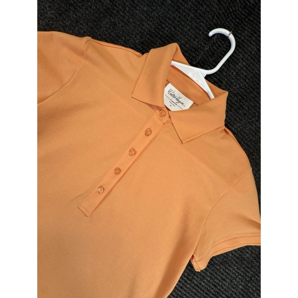 Walter Hagen Women's Golf Polo Shirt Short Sleeve Orange Small Activewear